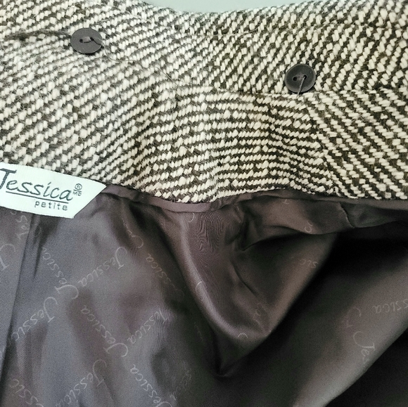 Vintage Jessica Petite  Tweed Blazer Size 10 - Picture 9 of 12